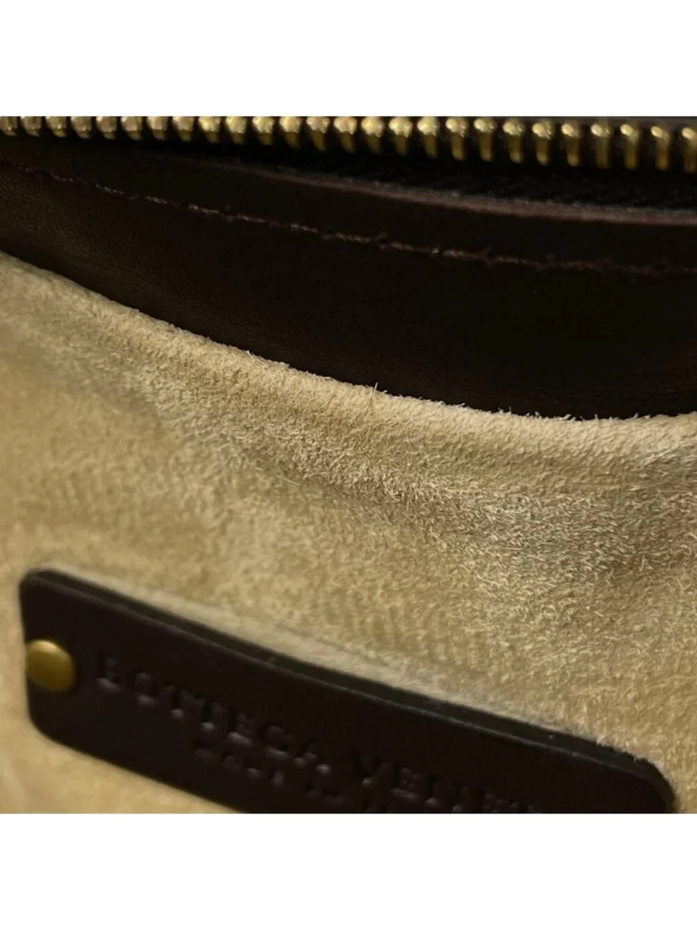 Bottega Veneta Intrecciato Shoulder Bag Leather Brown